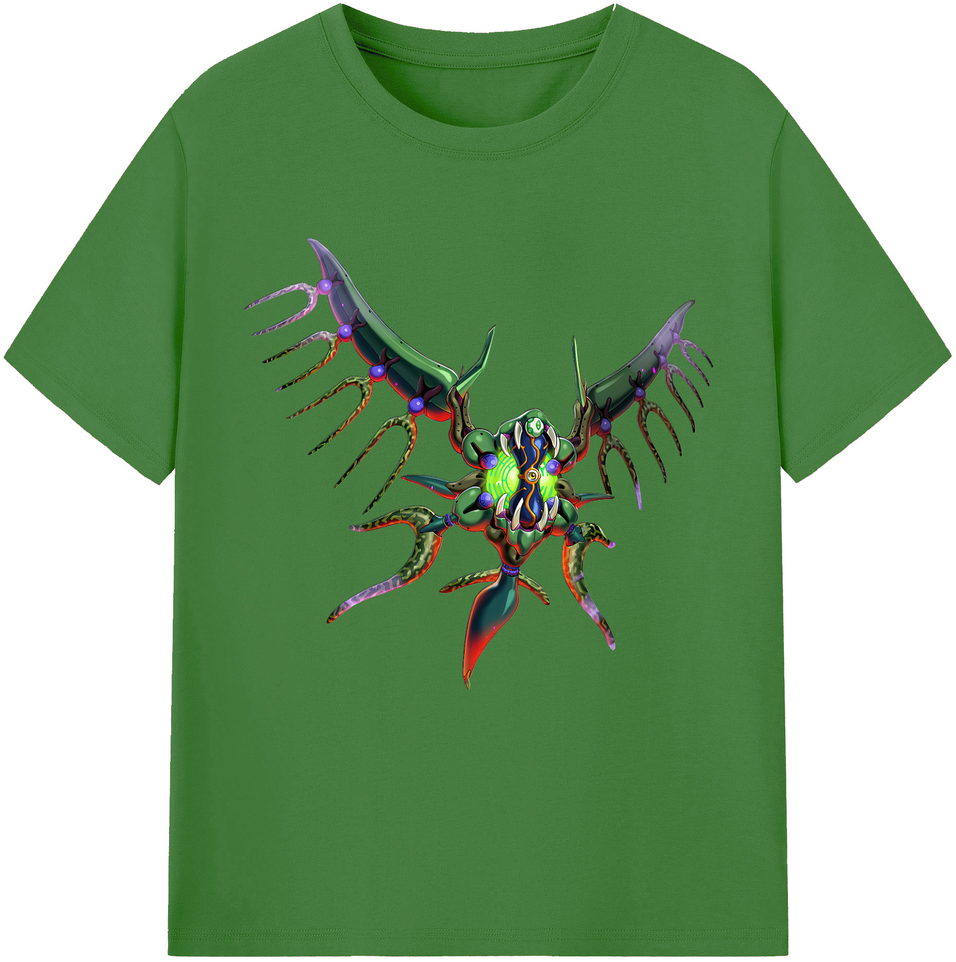 （画像用） 遊☆戯☆王 Yu-Gi-Oh! レディースカジュアルプリントTシャツ（綿100％）